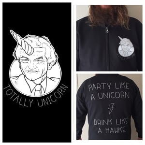 Image of Totally Unicorn "Hawkey Hoodie"