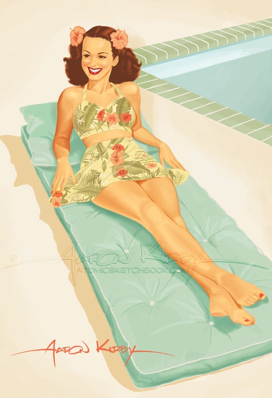 Image of Lois Lane in Hawaii
