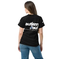 Image 3 of Unisex classic tee Halloween Ghost Blue Pumpkin Pail 