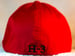Image of H-3 Ted and Barney's Flexfit Hat in Red