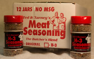 Image of H-3 Meat Seasoning 12 jar case