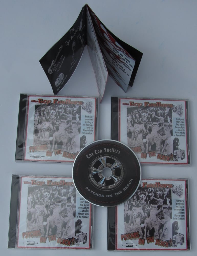 Image of Our Debut CD Album: Psychos On The Beach!!