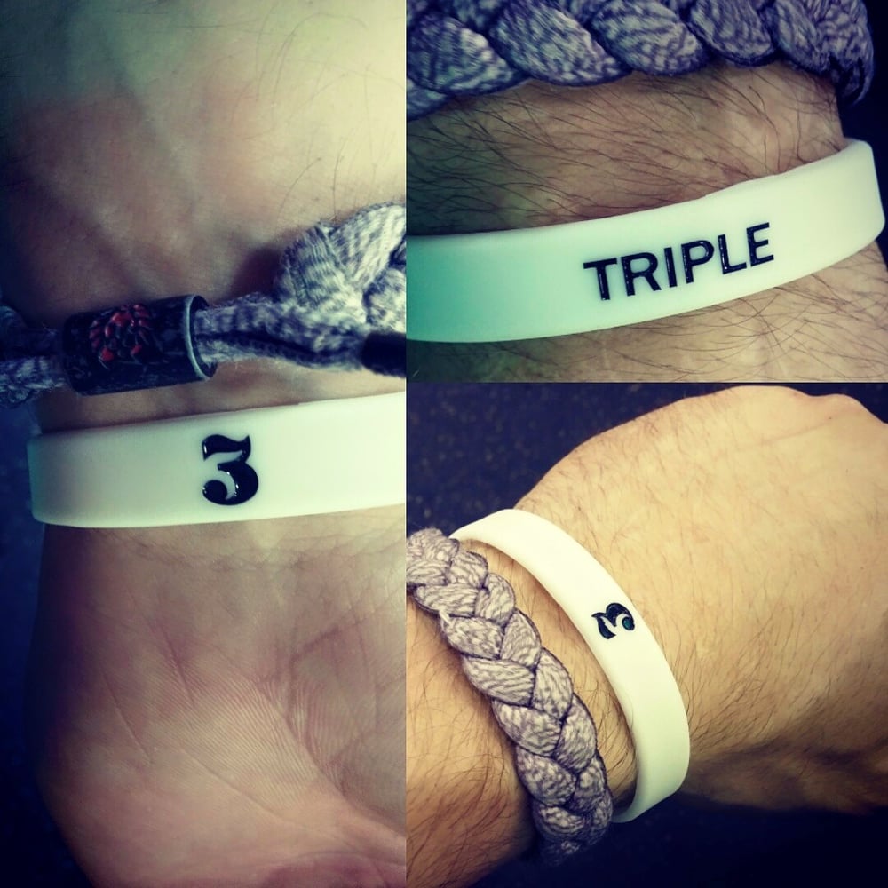 Image of Triple "3" Wrist Band