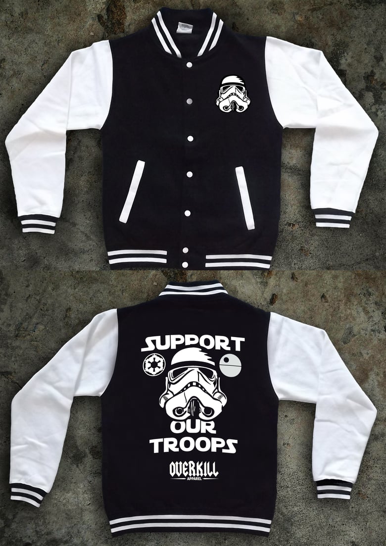 Image of Stormtrooper College Jacket Pre-Order