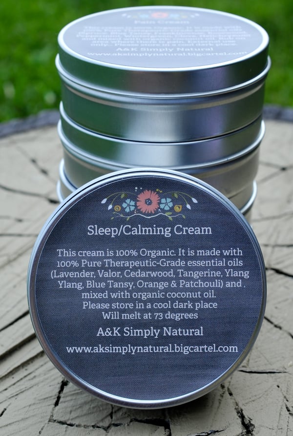 Image of Sleep/Calming Cream 4oz tin