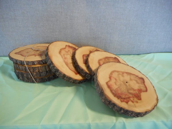 Image of Maple Heart Coasters