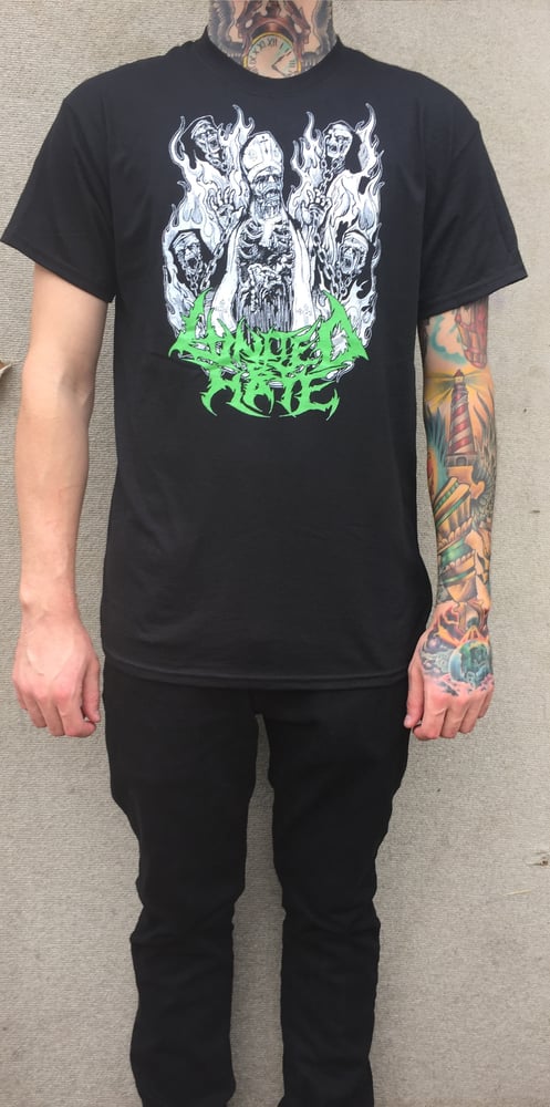 Image of United By Hate's "The Pope" Tee
