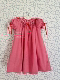 Image 4 of Hand Smocked Silk Ribbon Bishop Collection