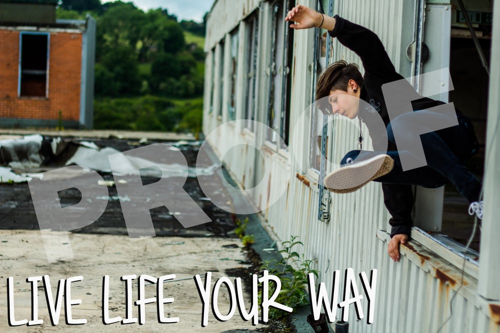 Image of Live Life Your Way - Dylan Roberts Poster