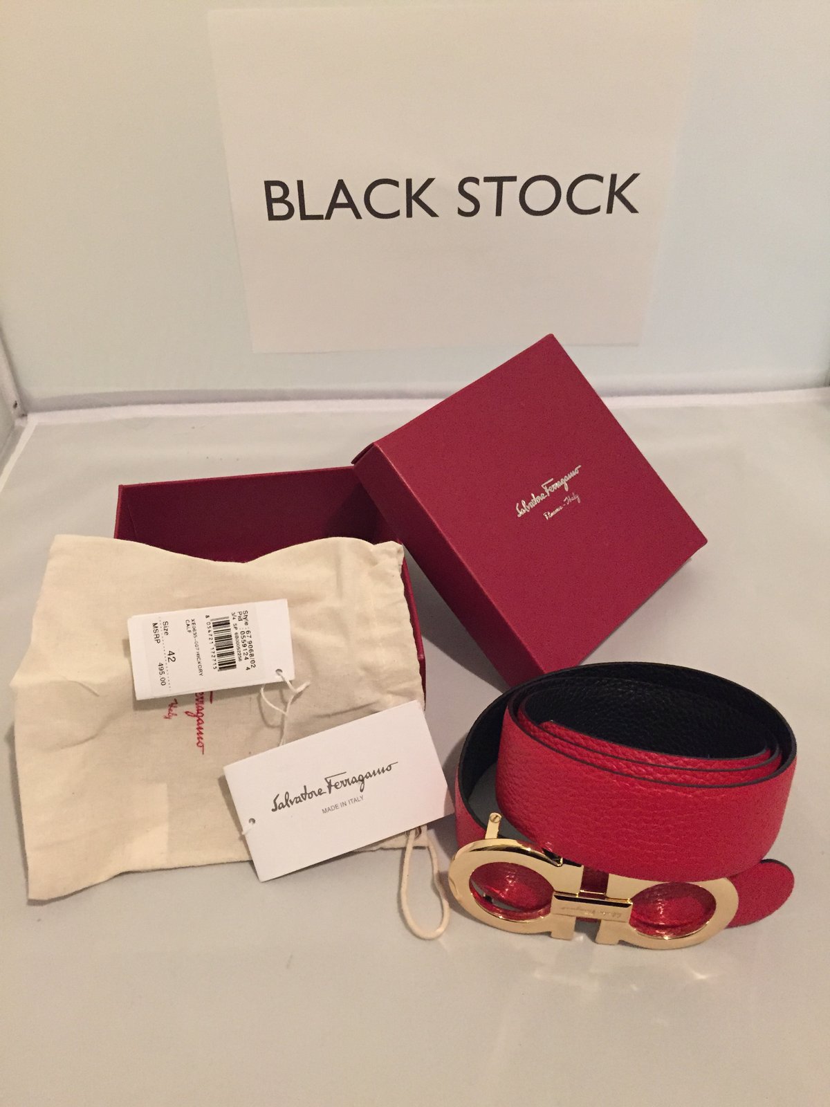ferragamo belt packaging
