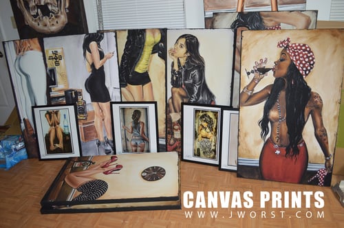 Image of JEREMY WORST SLEEPLESS awesome Artwork Signed Print