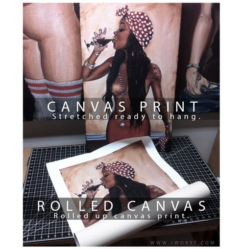 Image of JEREMY WORST SLEEPLESS awesome Artwork Signed Print