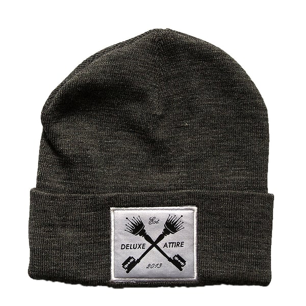 Image of Crossed Keys Patch Beanie