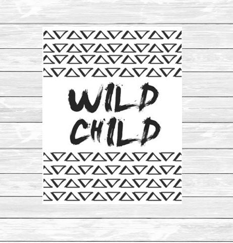 Image of Wild Child Print