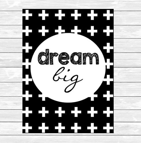 Image of Dream Big Print