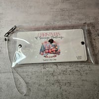 Image 3 of Clear Pouch with Savings Trackers 