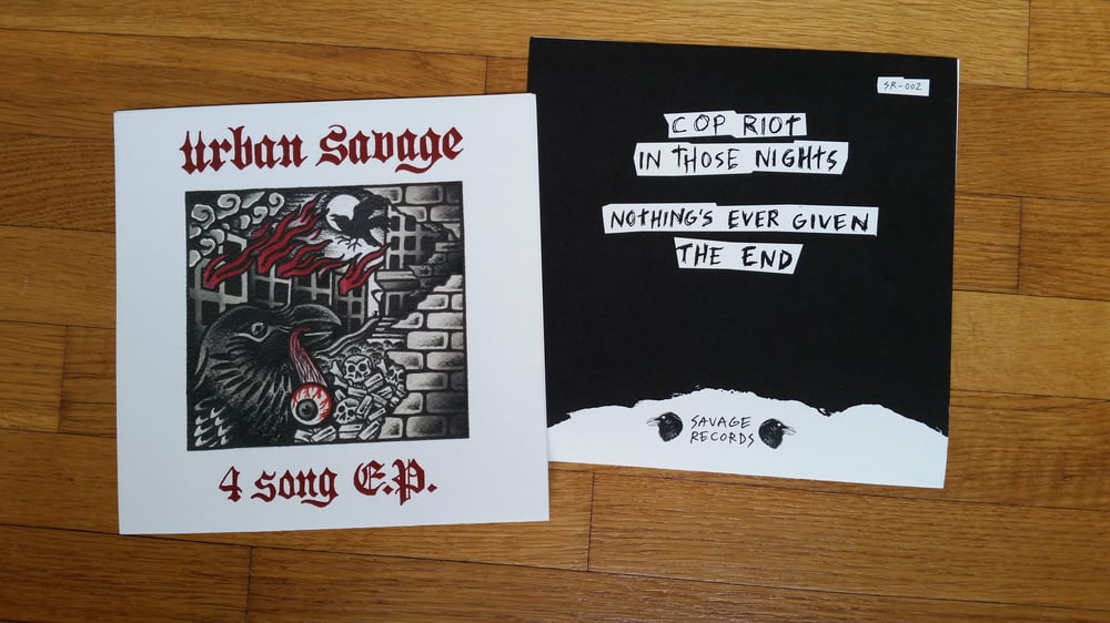 Image of Urban Savage - 4 song Ep 7"