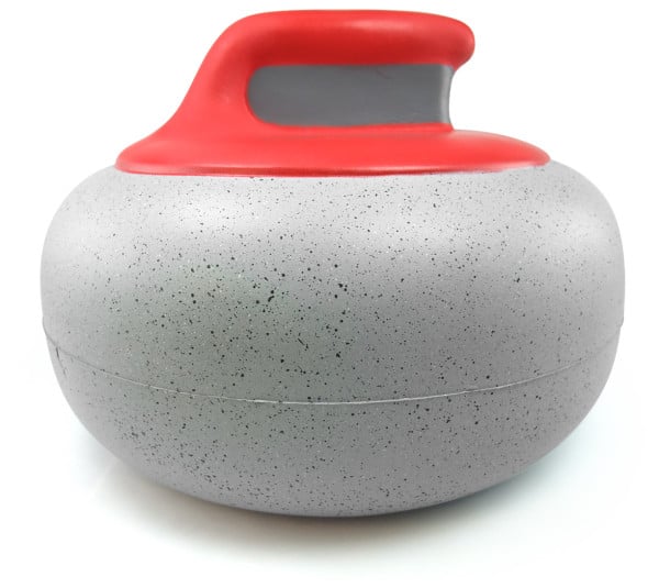 Image of Red Handle Foam Curling Hat