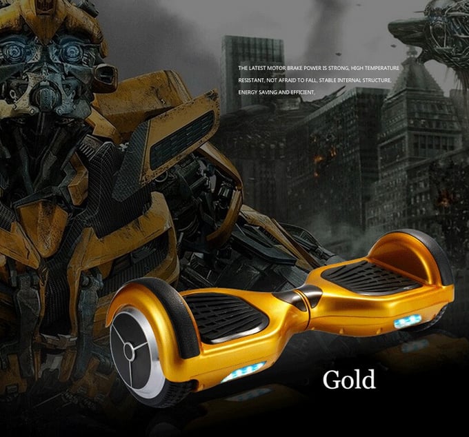 Image of Gold HOVERBOARD
