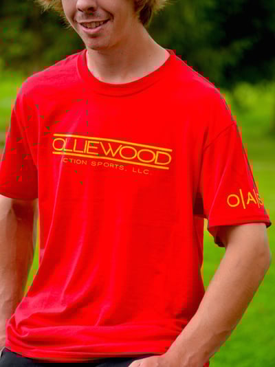 Image of Red/Yellow O|A|S Tee