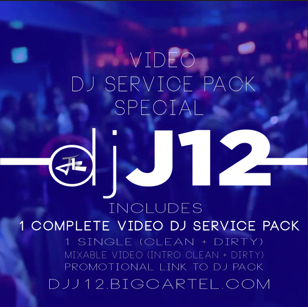 Image of SINGLE - *VIDEO* DJ SERVICE PACK (1 SONG)