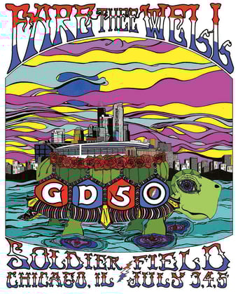 Image of Soldier Field atop Terrapin Station