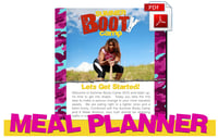 MEAL PLANNER "BOOTY CAMP"