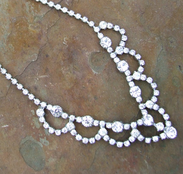 Diamante Crystal Bridal Forehead Band - Laura Pettifar Designs