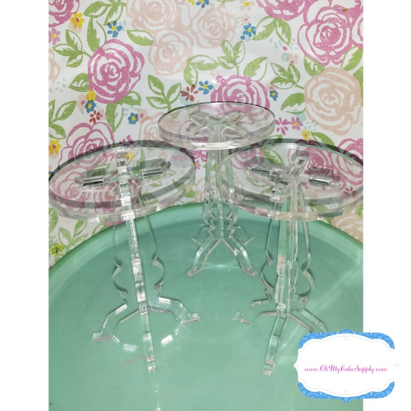 Image of acrylic cupcake stand