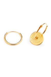 Image of LUCK N LOVE Earrings Gold
