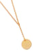 Image of LUCK N LOVE Pure Necklace Small Coin Gold