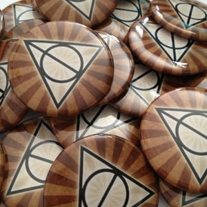 Image of "Deathly Hallows" Pins/Buttons