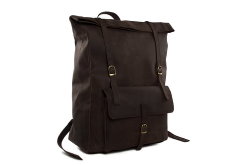Image of New Design Handmade Genuine Leather Backpack, Travelling Backpack MG31