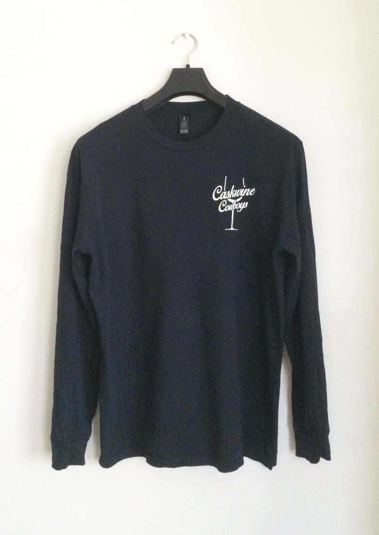 Image of Wineglass L/S - Navy