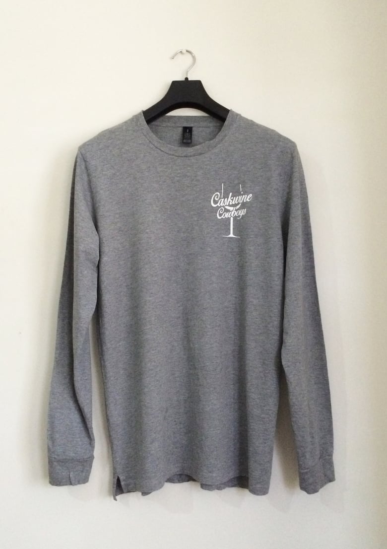 Image of Wineglass L/S - Grey