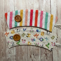 Image 2 of “Back to School” Quilted Hot/Cold Cup Coz