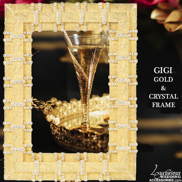 Image of Gold Picture Frame Gigi