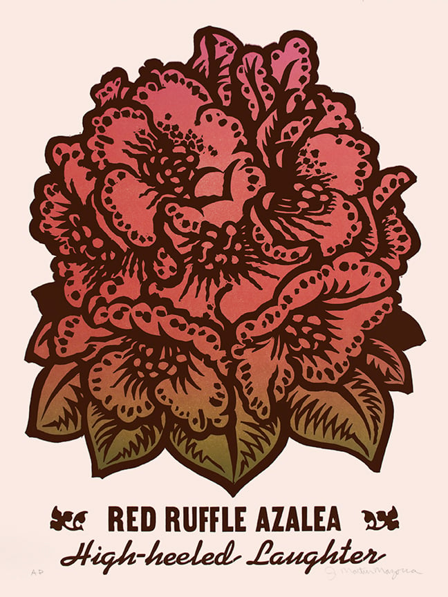Image of Red Ruffle Azalea