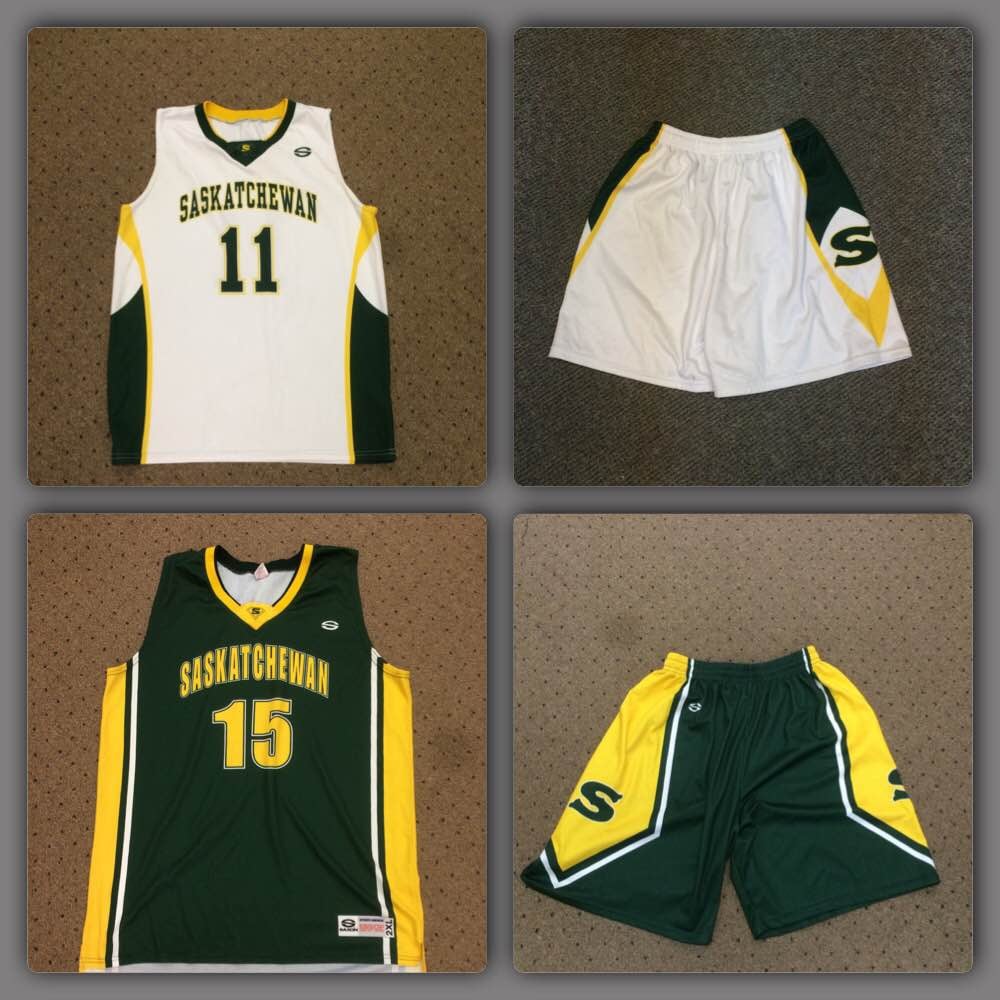 Basketball Sask Provincial Team Jersey's/Shorts / Basketball SaskShop