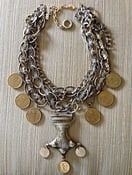 Image of Nepal pendant and coin necklace set