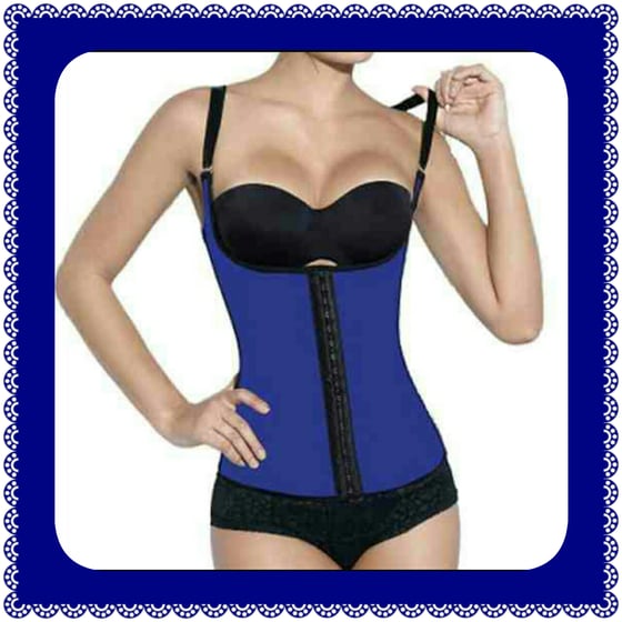 Image of Blue Thin Strap Full Body Waist Trainer
