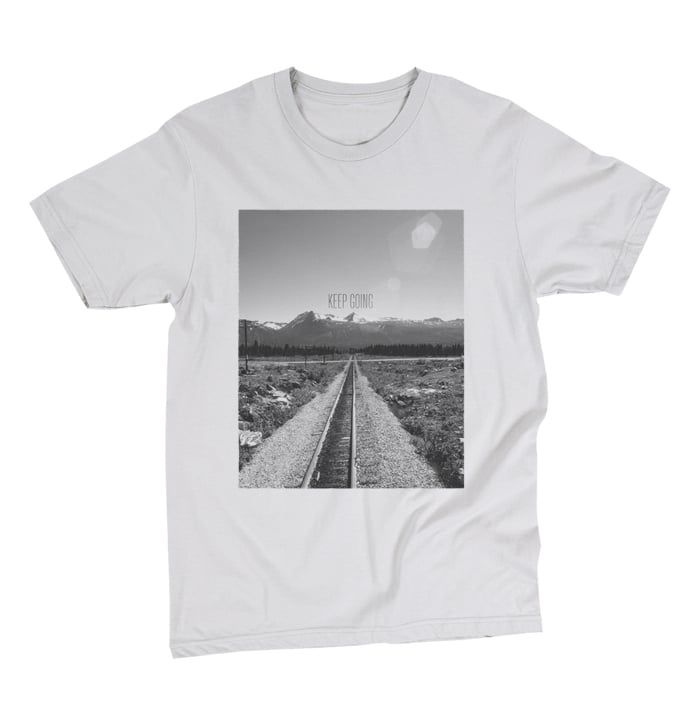 Image of Keep Going Tee (New Silver)