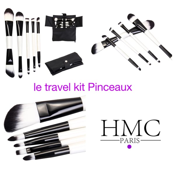 Image of LE TRAVEL KIT PINCEAUX Contouring & Smoky Eyes