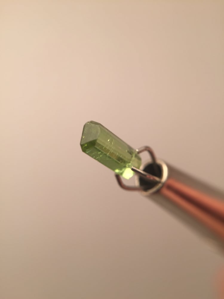 Image of Faceted Green Tourmaline 01