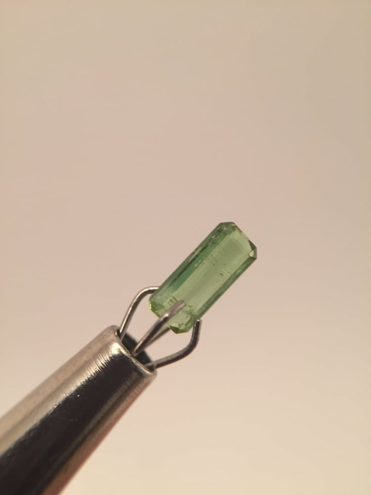 Image of Faceted Green Tourmaline 01