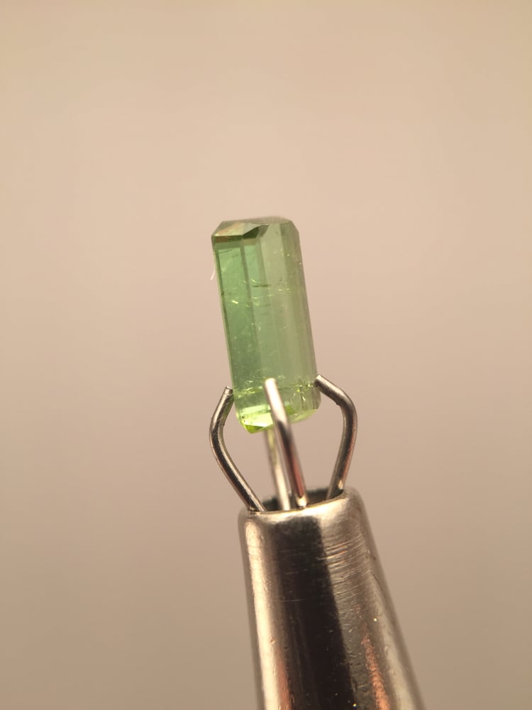 Image of Faceted Green Tourmaline 01