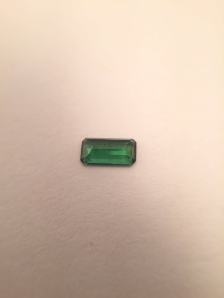 Image of Faceted Green Tourmaline 02