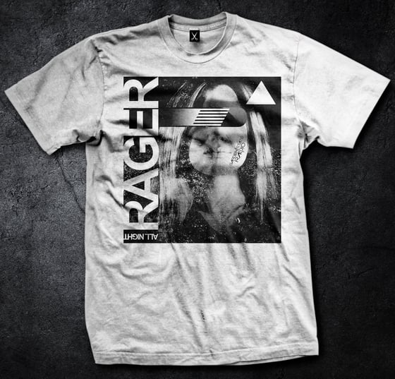 Image of ALL NIGHT RAGER (White)