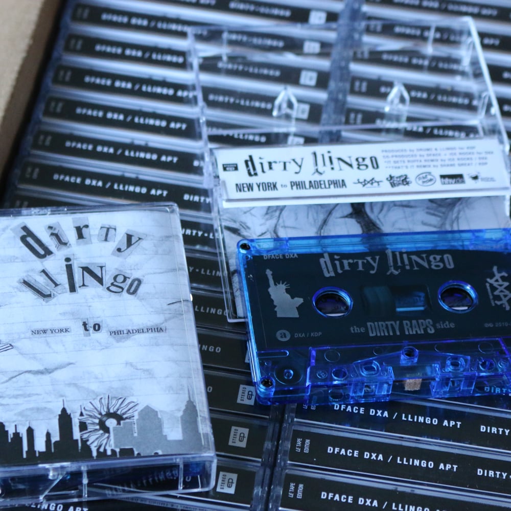 DFACE DXA & LLINGO APT - Dirty Llingo: NY to PHILLY - CASSETTE