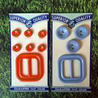 Image 2 of Vintage Buckle & Button sets